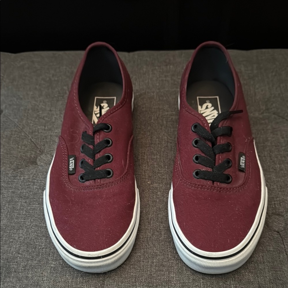 Women’s Burgundy Vans